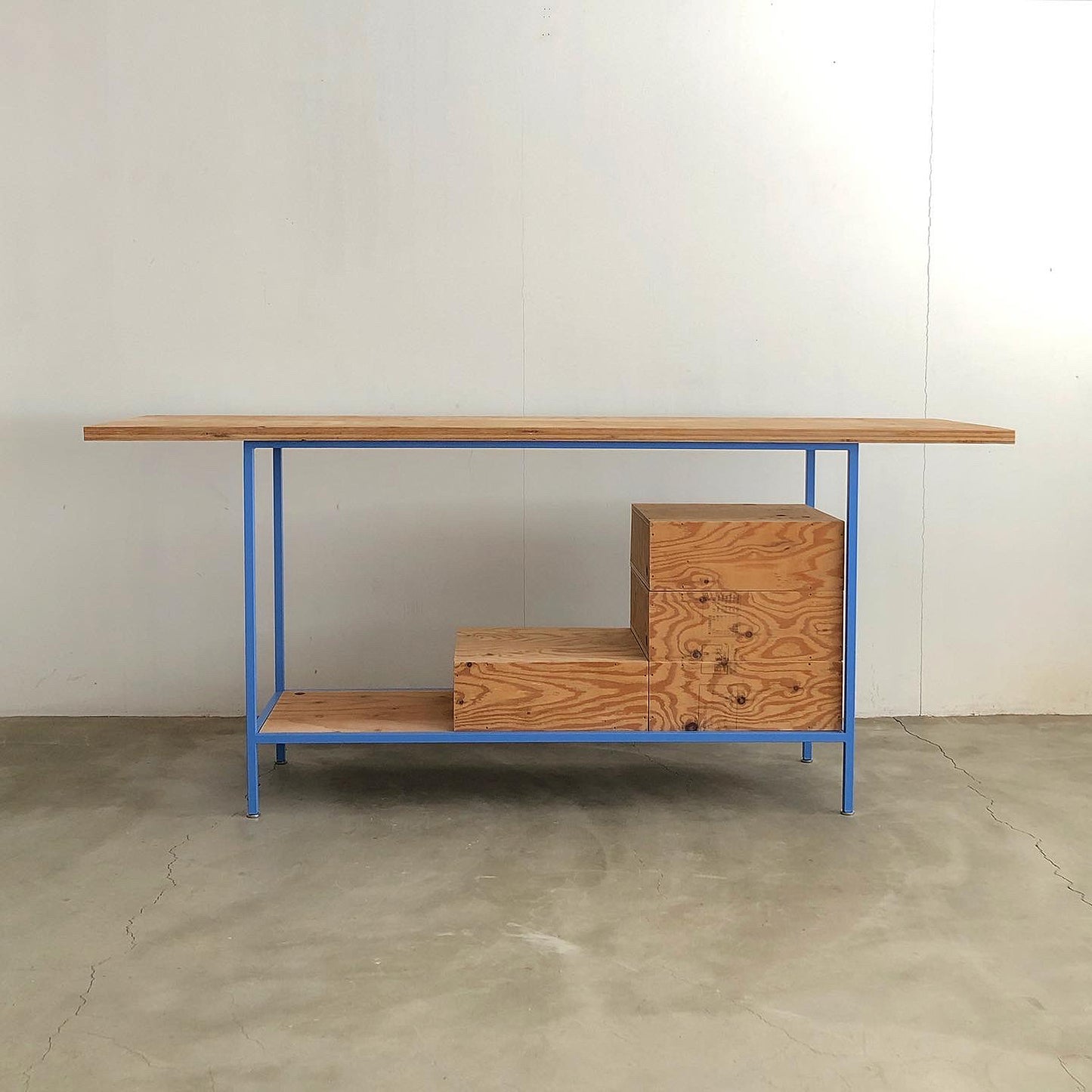 【OUTLET】WORK DESK(STACKING BOX CABINET) PROT TYPE
