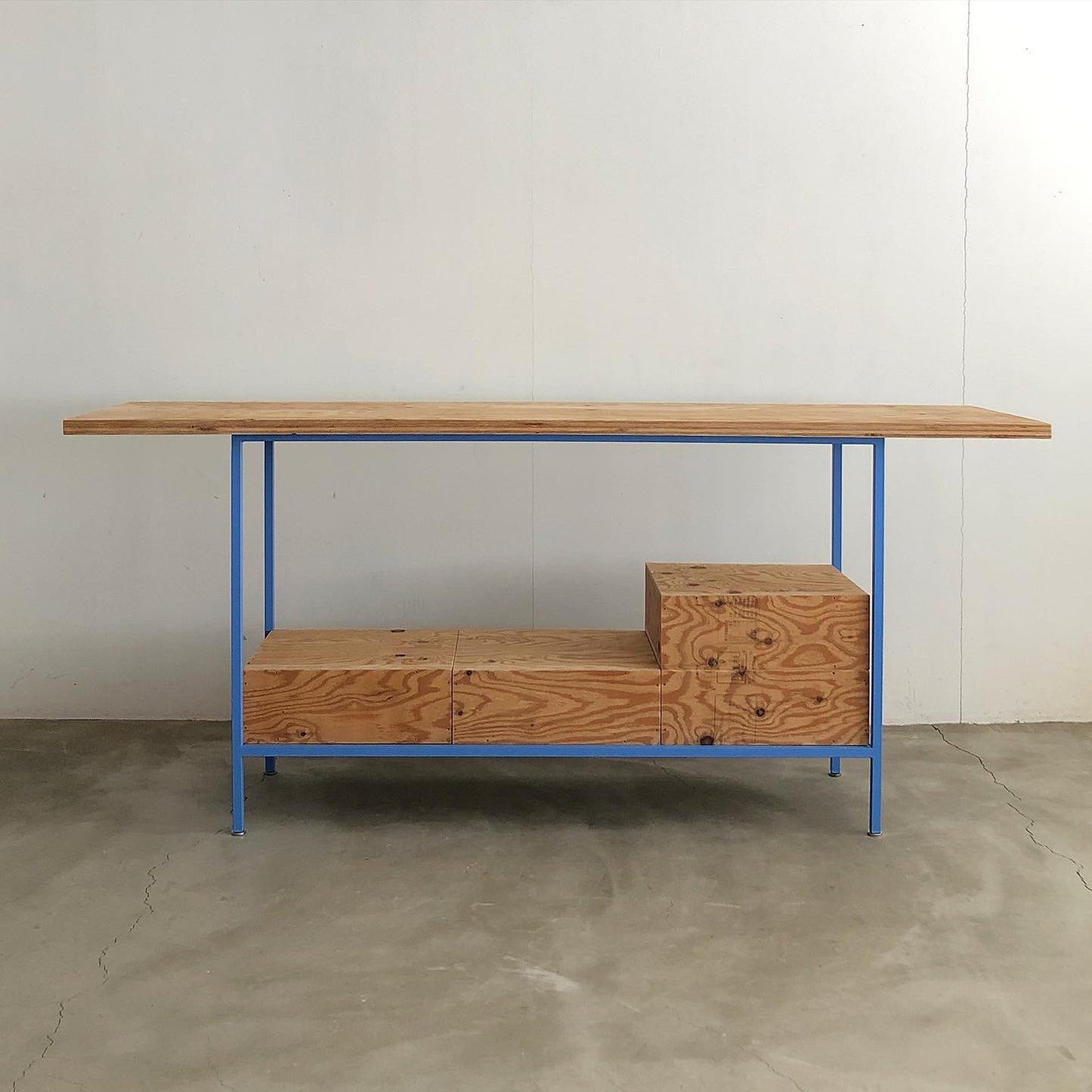 【OUTLET】WORK DESK(STACKING BOX CABINET) PROT TYPE