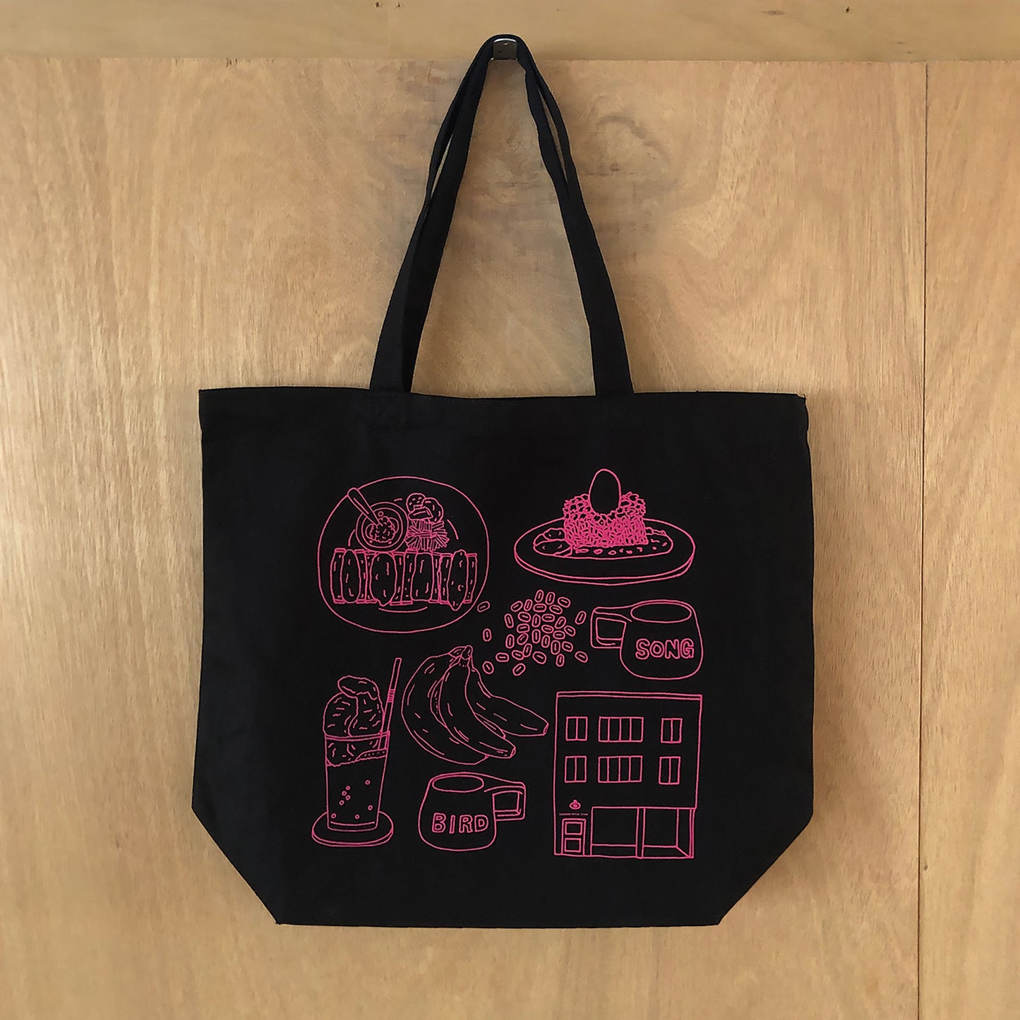 SONGBIRD FUCKIN COFFEE TOTE