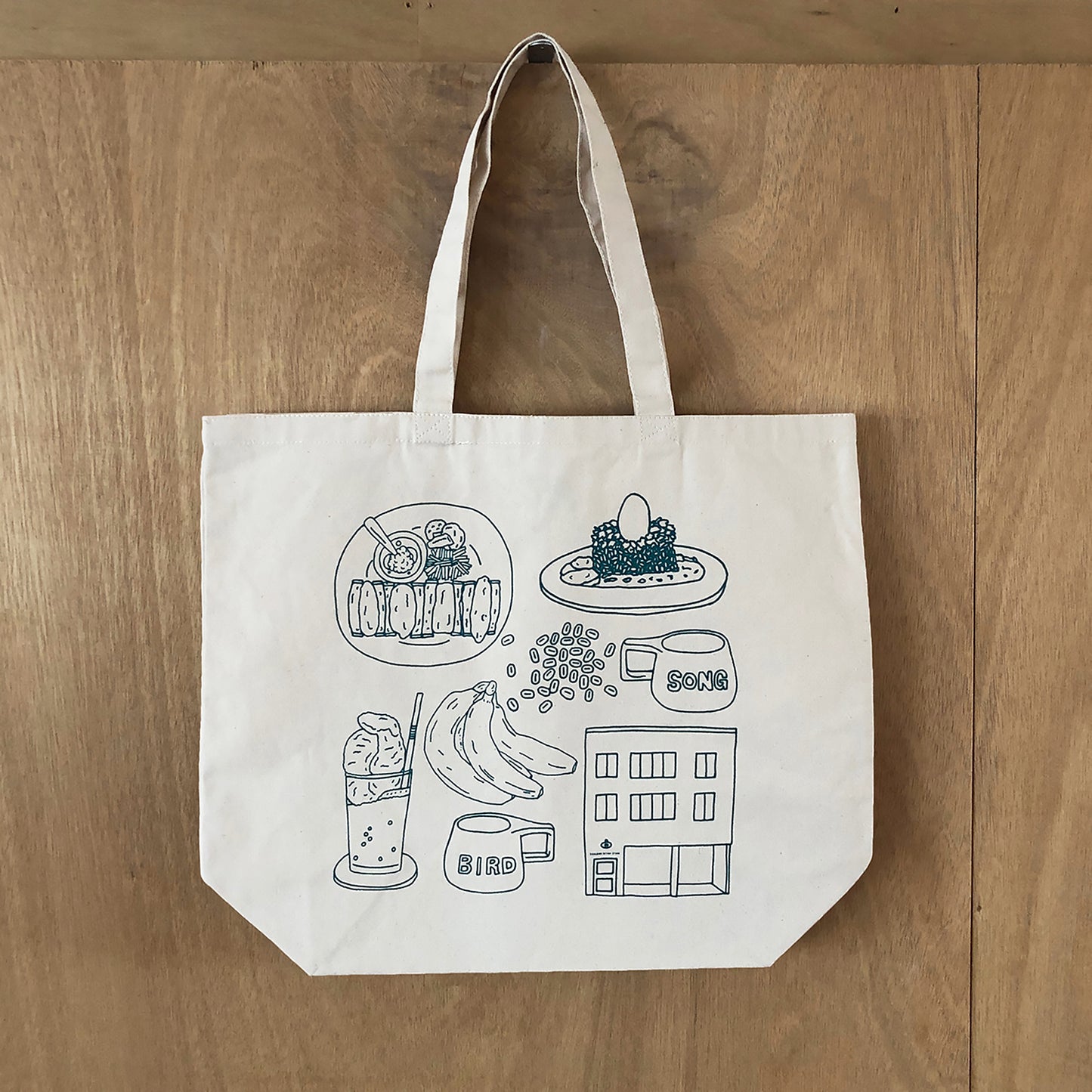 SONGBIRD FUCKIN COFFEE TOTE