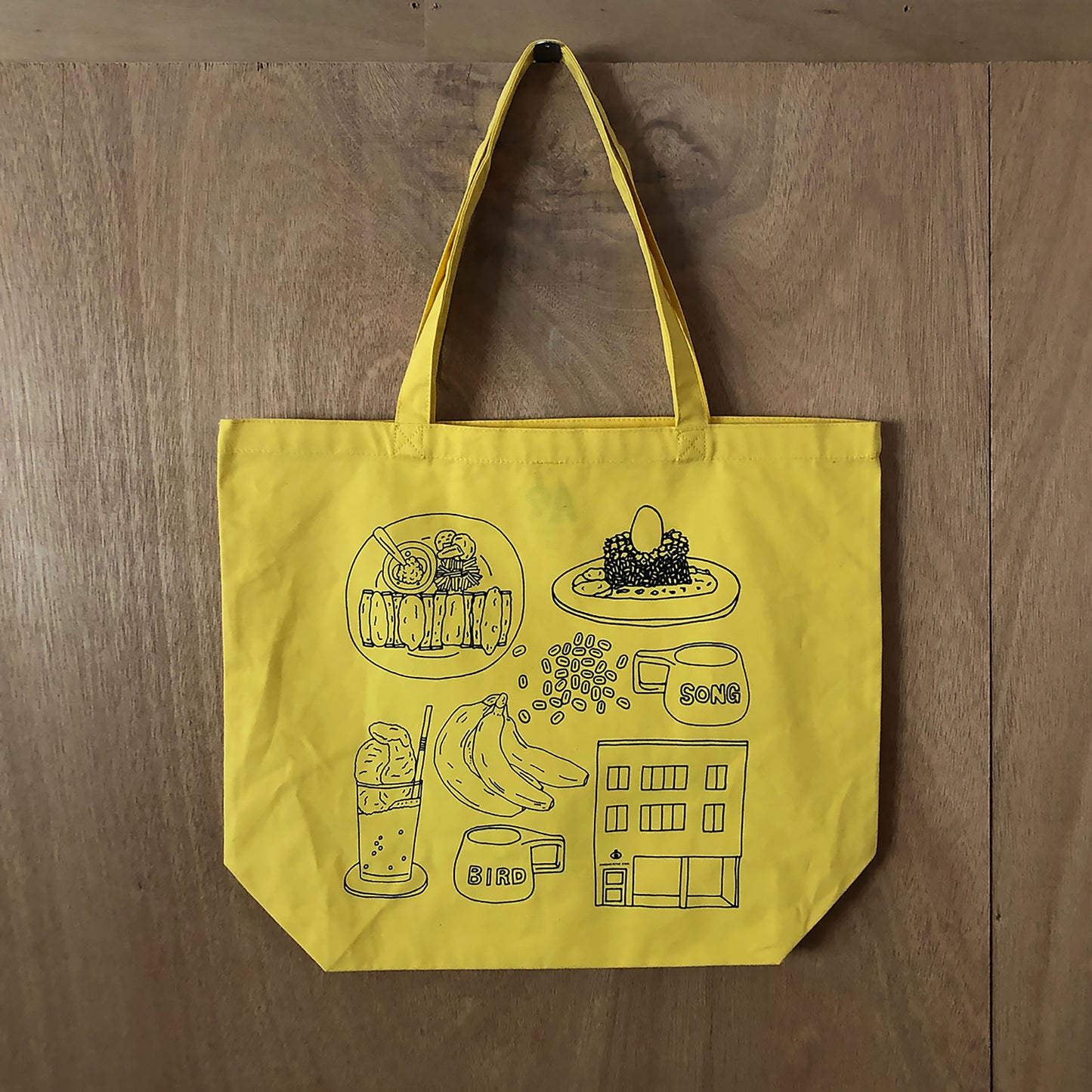 SONGBIRD FUCKIN COFFEE TOTE