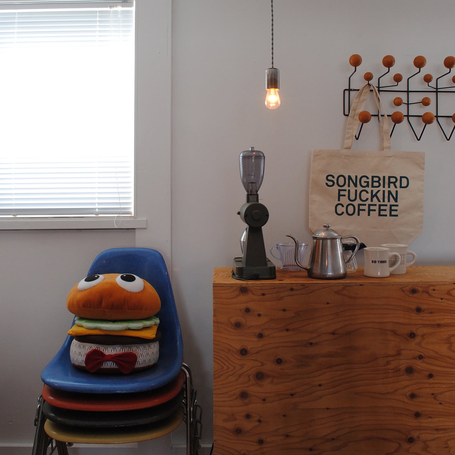 SONGBIRD FUCKIN COFFEE TOTE